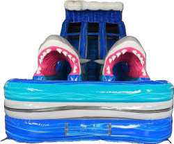 Shark20Attack203 1749753365 18' Shark Attack Dual Lane Water Slide